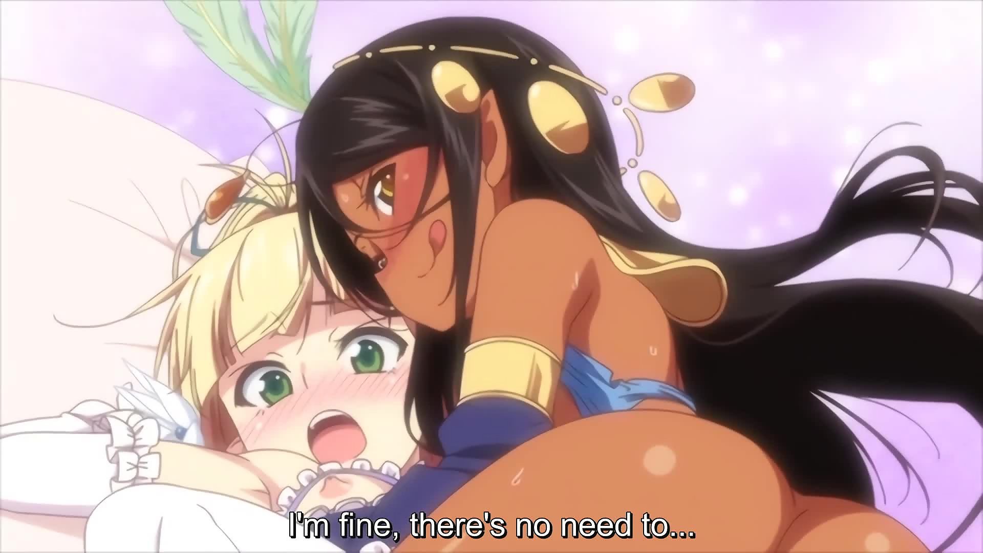 Flat Chested Guardian Knight Elfina Has Fallen 2 Petite elves in hentai threesome