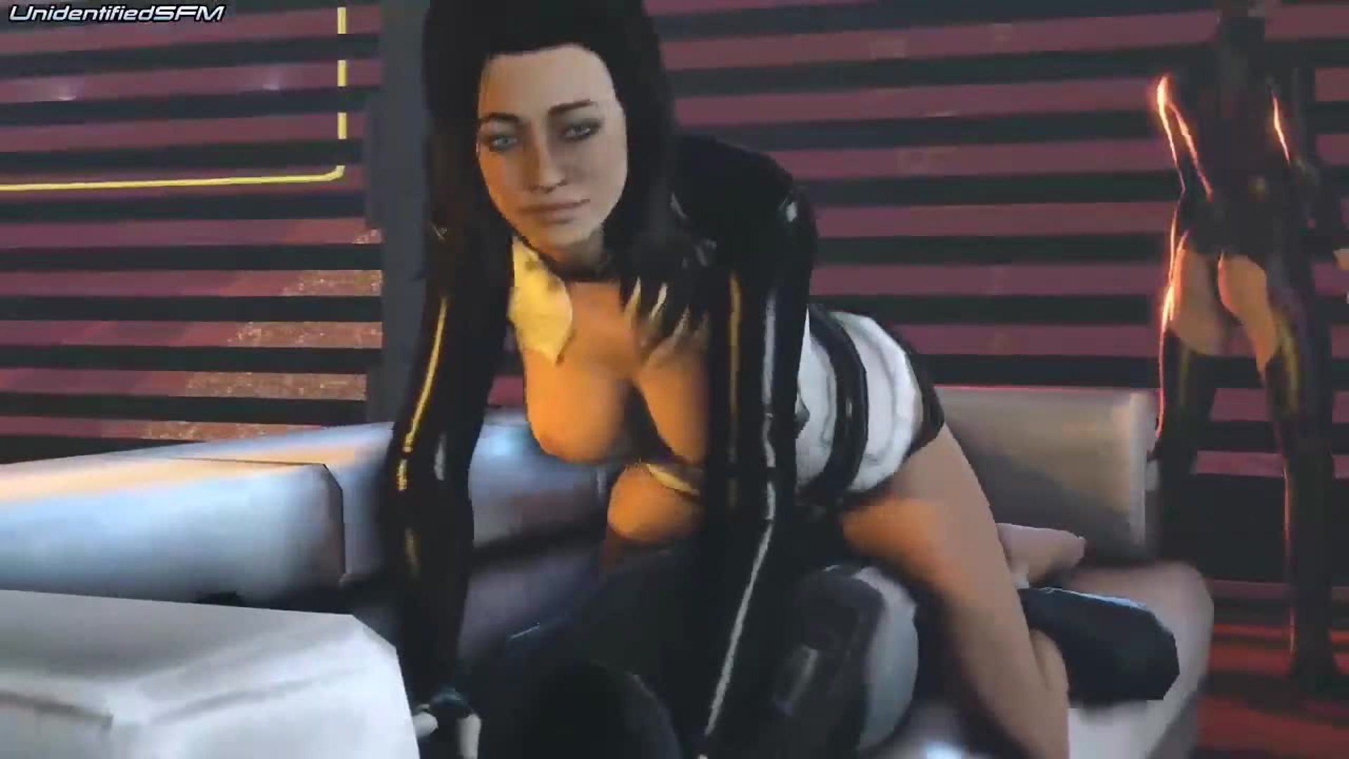 The Citadel After Party Mass Effect girls in sex party orgy