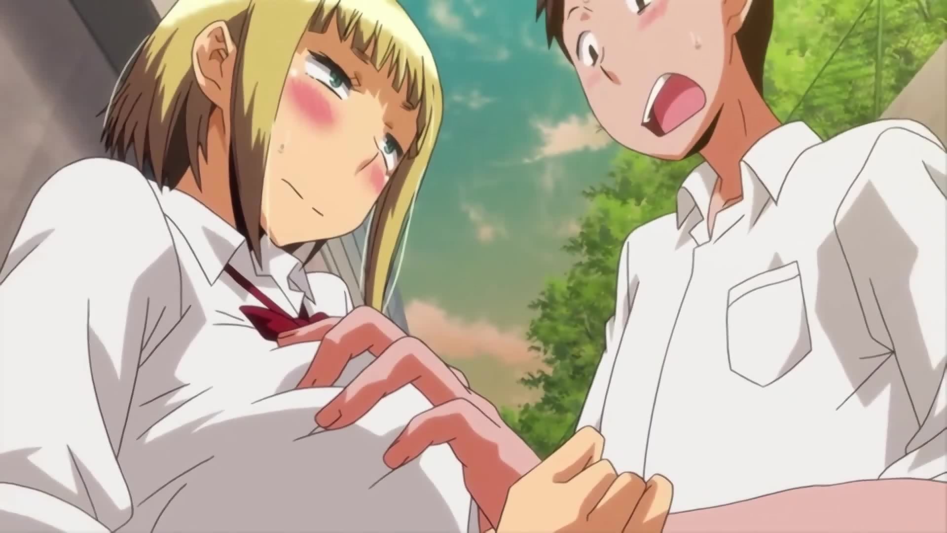 Anoko to Iikoto 1 Busty hentai schoolgirl satisfies boob expert with titty fuck