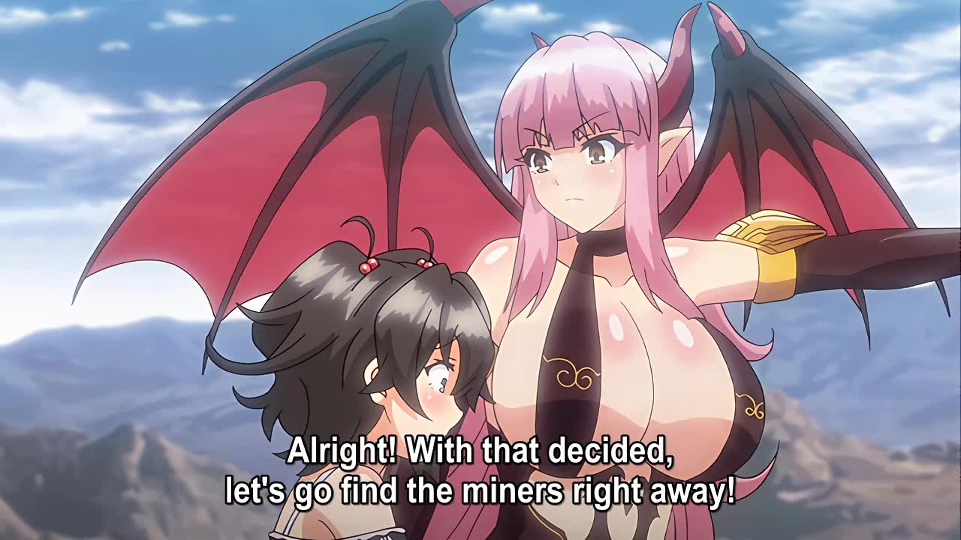 Succubus Connect 2 Dirty old miners hentai gangbang a succubus in training