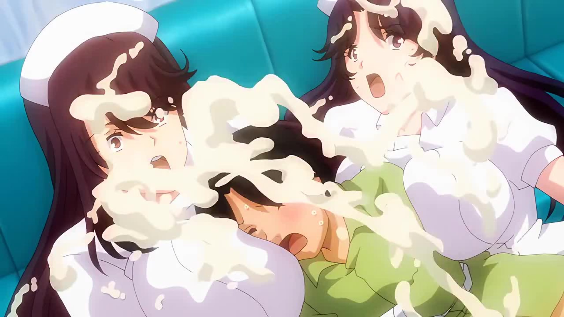 Semen Extraction Ward 9 Hentai nurse kicks patients balls and cum shoots out like a fountain