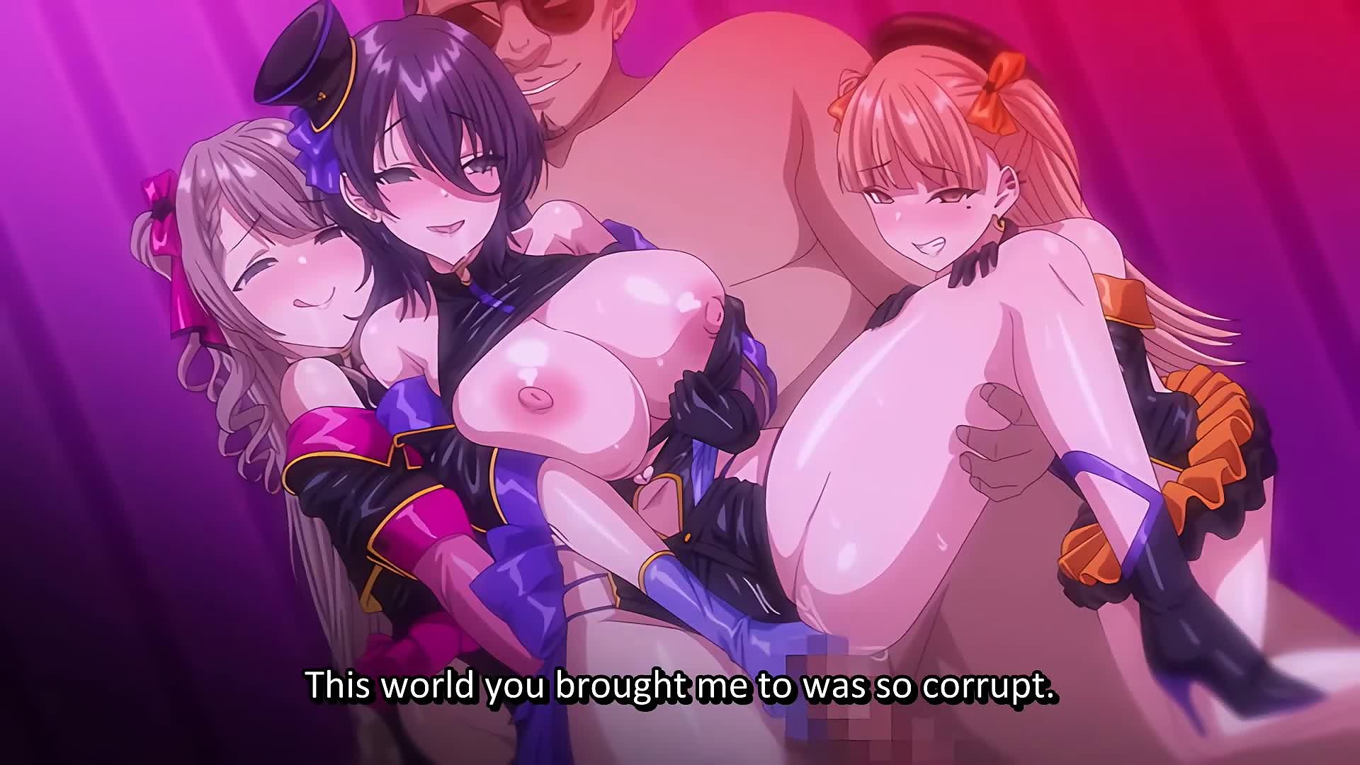 The Stained Star ~Black~ Tied Up Boyfriend Watches While Pop Idol Girlfriend Hentai Creampied